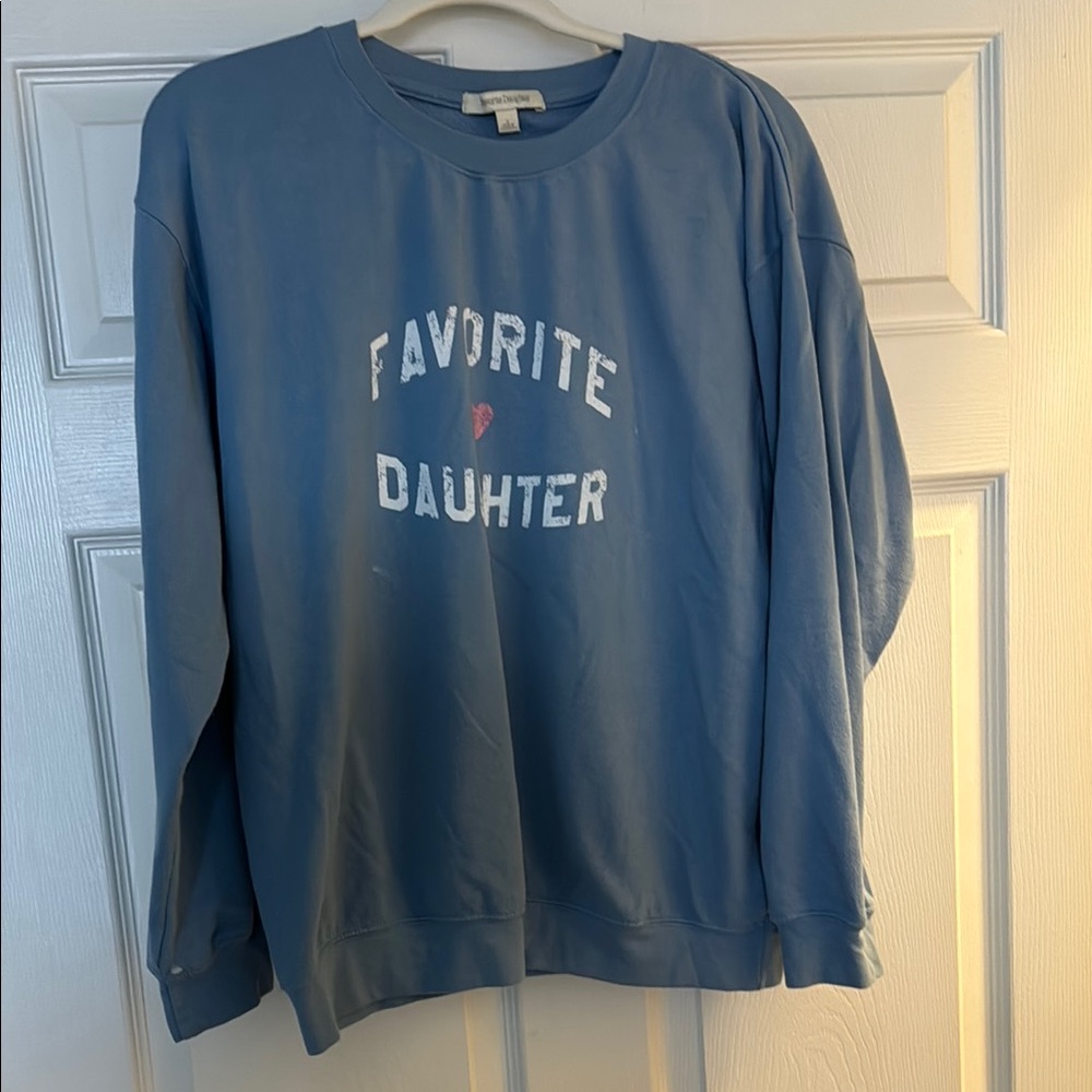 Favorite Daughter Blue Sweatshirt